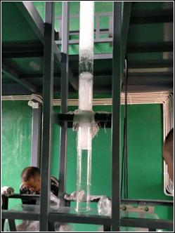 quartz glass rectification column